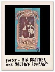 Tiffany Shade with Big Brother and the Holding Company poster